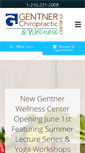 Mobile Screenshot of gentnerchiro.com